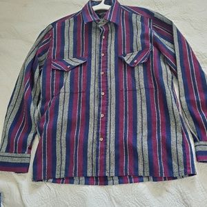 Backpacker flannel button up